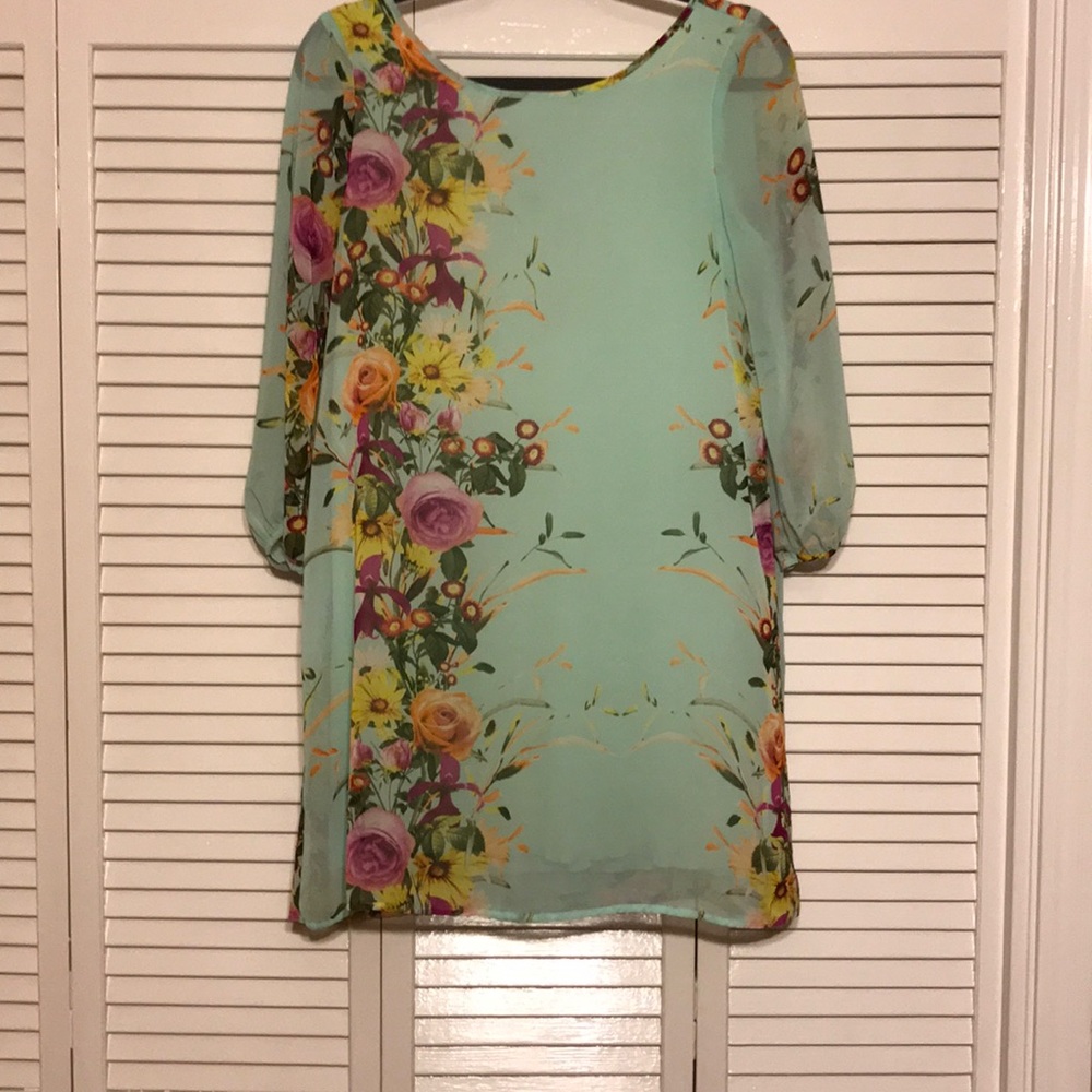 Spring mini dress